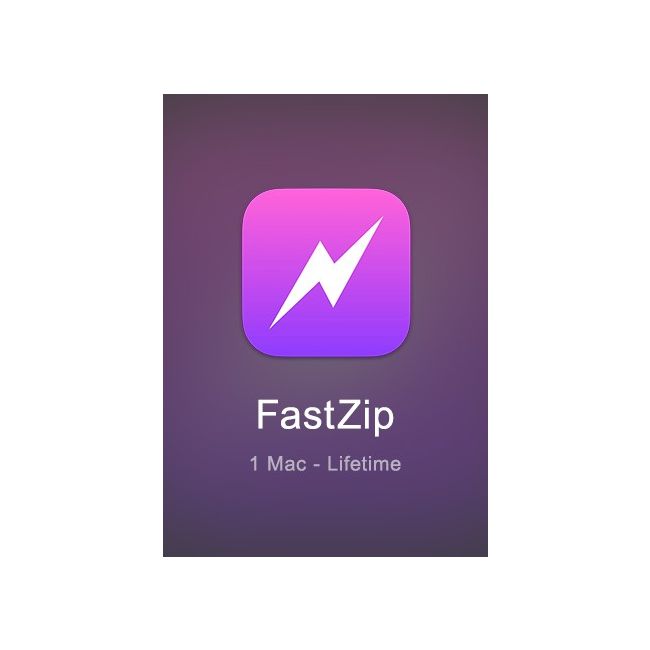 FastZip -  1 Mac/ Lifetime