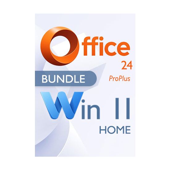 Win 11 Home + Office Pro Plus 2024 - Bundle